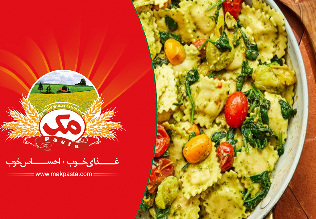 طرز پخت راویولی با سس زنجبیل