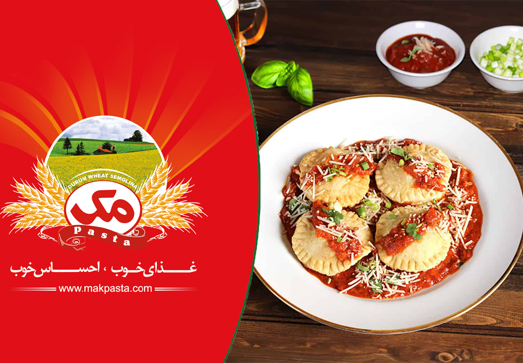 طرز پخت راویولی طعم دار