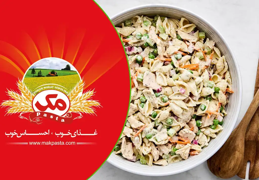 طرز تهیه سالاد ماکارونی با تن ماهی