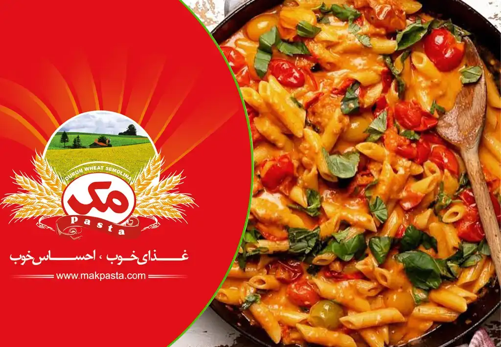 پاستا رژیمی با گوجه